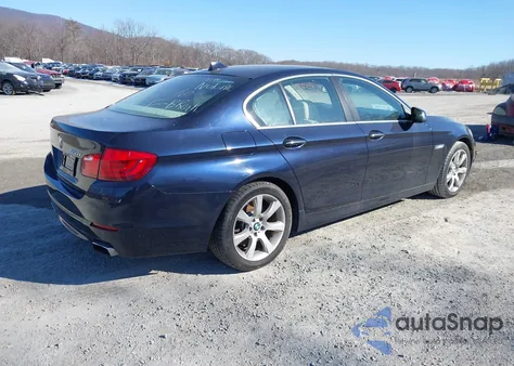 2012 BMW 550I из США, поврежденный, VIN WBAFR9C59CDX79324